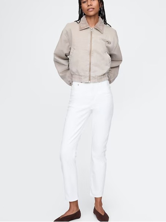 GAP Denim - NWT Gap High-Rise Vintage Slim White Women’s Jeans size 26